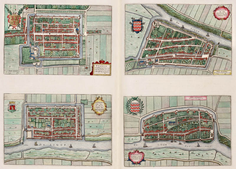 Vianen-Asperen-Leerdam-Heukelem 1649 Blaeu